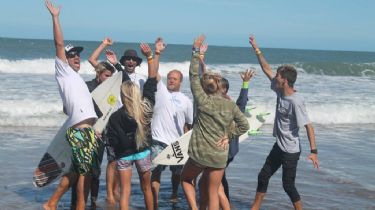 Necochea terminó en cuarta posición en el II Nacional Juvenil de Surf por Equipos
