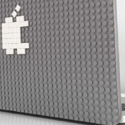 Conocé la funda para personalizar tu notebook con piezas de LEGO