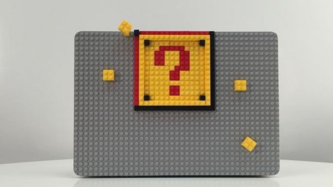 Conocé la funda para personalizar tu notebook con piezas de LEGO