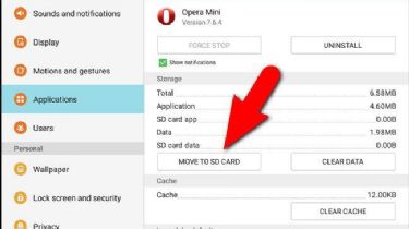 Cómo mover aplicaciones a tu tarjeta SD en Android