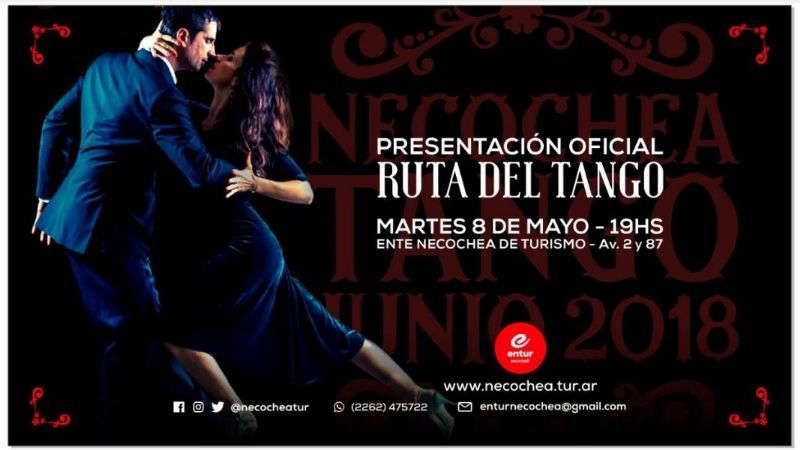 Este martes 08-5 se lanzará oficialmente la “Ruta del Tango 2018”