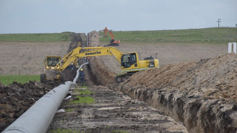 Balcarce: Anuncian que este martes inaugurarán un gasoducto que el macrismo había dejado sin terminar