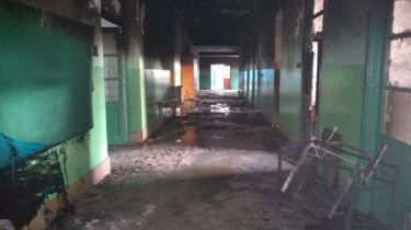 Incendio en escuela de Tres Arroyos: Sospechan que fue intencional