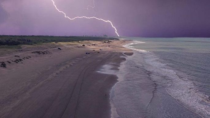 Alerta meteorológica por tormentas fuertes y ráfagas de hasta 80 km/h