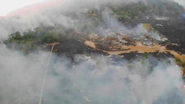 El humo de la Amazonia avanza sobre la provincia de Buenos Aires