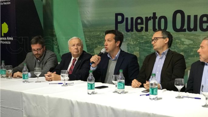 Rojas acordó la financiación para el Puente Ezcurra