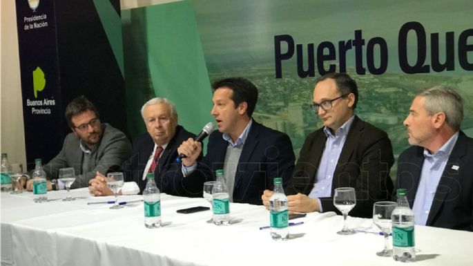 Rojas acordó la financiación para el Puente Ezcurra