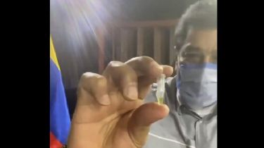 A través de un video, Maduro presentó a “la molécula” que “neutraliza y elimina el Coronavirus”
