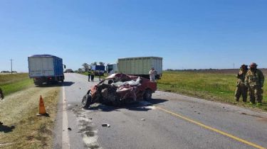 Choque entre un auto y un camión en ruta 226: Un joven de 22 años falleció