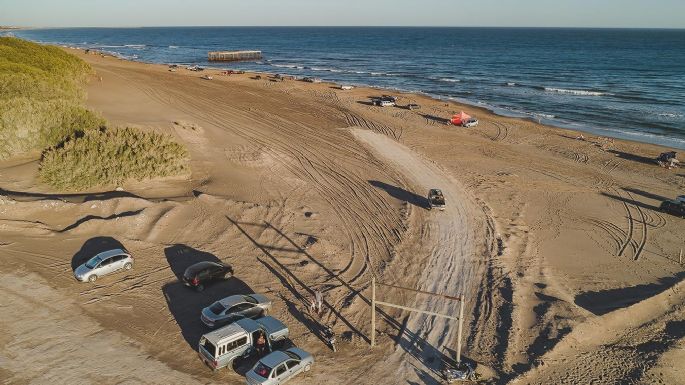 Desde el 1 de enero comenzarán a cobrar las bajadas en 4x4 a la playa