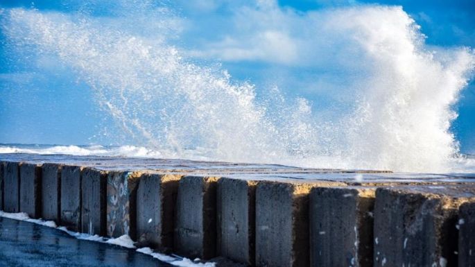 Ciclón extratropical: Se esperan olas de 4 metros en la costa de Necochea