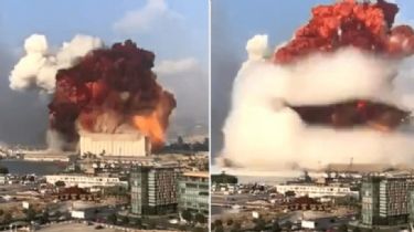 Explosión en Beirut: Casi 3 mil toneladas de nitrato de amonio