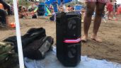 Debate: Iniciativa busca prohibir los parlantes en la playa