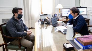 Rojas se reúne con Kicillof: El Gobernador analizará con los intendentes medidas para frenar el avance del Coronavirus