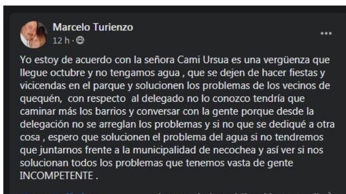 WhatsApp 4V: Primer fin de semana turístico y Quequén ya se quedó sin agua