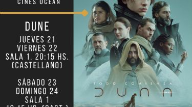 Cines Ocean estrena “Dune, “Ron da error” y “Z”: Las sinopsis y trailers