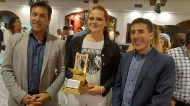 Lara Guglielmi se llevó el Puente Colgante de Oro en la Gran Fiesta del Deporte