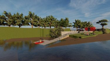 Proyectan la construcción de una bajada en el Río Quequén para kayak adaptado