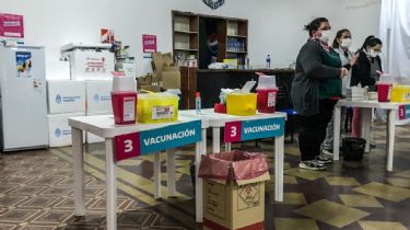 Vacunación en Necochea: Se aplicaron más de 7.000 segundas dosis en una semana