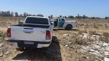 Encontraron destruida la camioneta que fue robada a los turistas sanjuaninos: "Estamos enojadísimos"