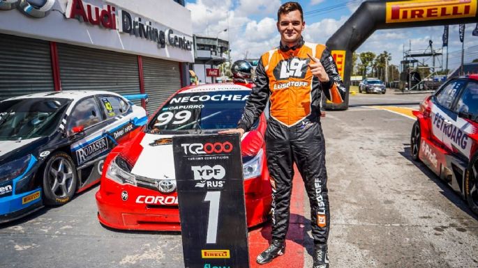 El necochense Matías Capurro apunta a pegar el salto al TC2000