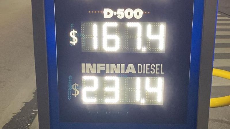 La nafta subió un 6% y el diesel un 8% en Necochea: Así quedaron los nuevos precios