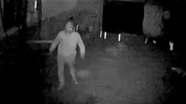 Video: Un ladrón intenta ingresar en una vivienda de la calle 71 pero los vecinos logran impedirlo