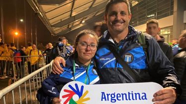 El necochense Nicolás Améndola participará en el Mundial de Natación para síndrome de Down