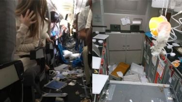 Pánico en el aire: Doce pasajeros heridos en un vuelo de Aerolíneas Argentinas