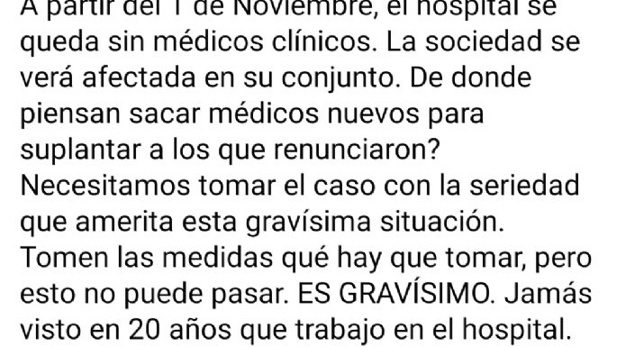 Salud en crisis: Un empleada del CAPS del Barrio San Martín  se electrocutó porque no hay mantenimiento en el edificio