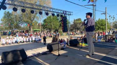 Aniversario de Santamarina: Contrataron un escenario de millones para el acto de campaña del intendente