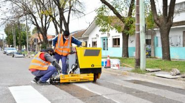Nueva licitación: Casi 12 millones de pesos para pintar sendas peatonales
