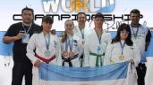 Oro, Plata y Bronce para tres taekwondistas necochenses en el Campeonato Mundial Argentina 2022