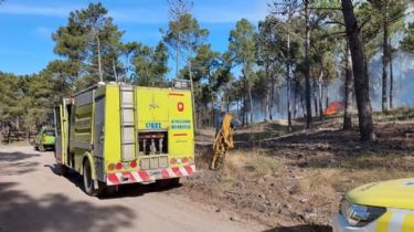 Arenas Verdes: Quemaba pastizales y provocó un intenso incendio que arrasó con más de 15 hectáreas de monte
