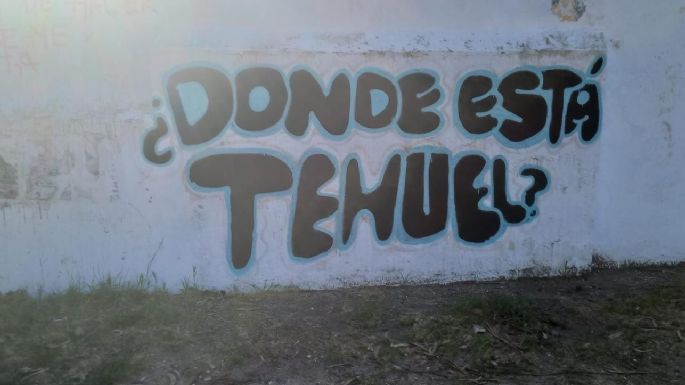 Causa penal por una pintada: "Parece que la única pintada que molesta es la de Tehuel"