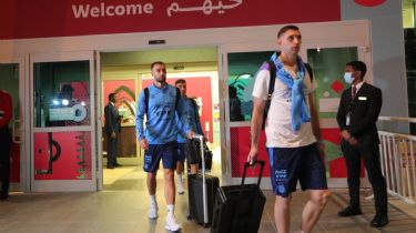 Tras la goleada a Emiratos Árabes, la Selección llegó a Qatar