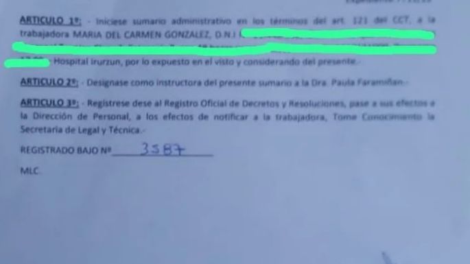 Convocan a una marcha por los recortes y persecuciones en el Hospital Irurzun de Quequén