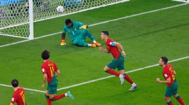 Goles y estadísticas: Portugal venció a Ghana 3 a 2 en el debut