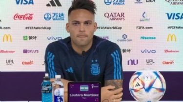 Lautaro Martínez: “No tenemos presión, confiamos en nuestro trabajo”