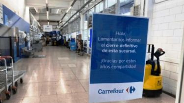 Cerró sorpresivamente la sucursal de Carrefour en Balcarce