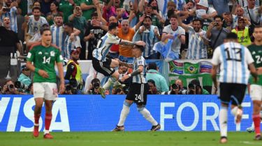 El minuto a minuto del triunfo de Argentina sobre México