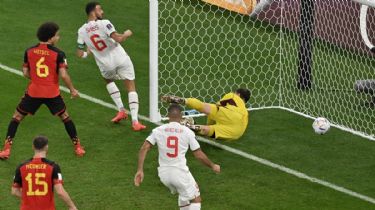 Otra sorpresa en el Mundial: Marruecos venció a Bélgica por 2 a 0