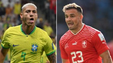 Brasil se mide ante Suiza sin Neymar en cancha: Seguí el partido minuto a minuto