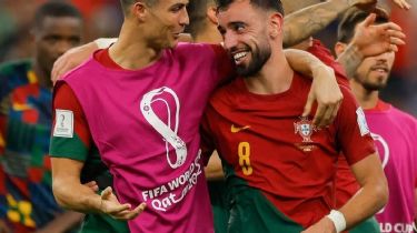 Con un doblete de Bruno Fernandes, Portugal venció a Uruguay: Mirá los goles y las estadísticas