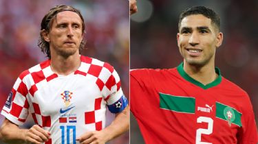 Croacia vs. Marruecos, por el tercer puesto del Mundial de Qatar 2022