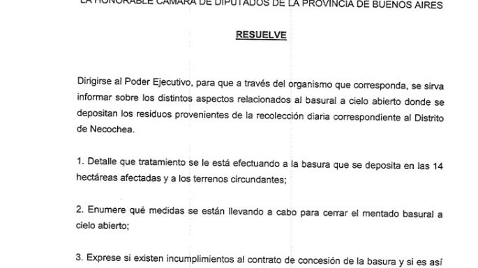 Ahora la provincia intervendrá en el caso del basural a cielo abierto en Necochea