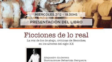 "Ficciones de lo Real": Presentan libro de crónicas con historias de la Necochea de principios del siglo XX