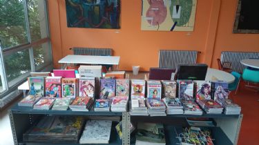 EL CCN-BPAF recibió una donación de más de 180 libros manga
