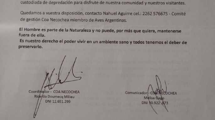 Destruccion en la Ribera: Nota al intendente y trabajos que llevan 9 meses parados por falta de personal calificado