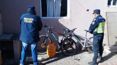 Tres allanamientos: Secuestraron dos bicicletas robadas, cocaína y marihuana